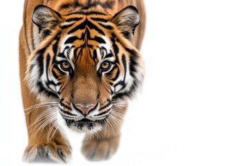 Obraz premium Tiger Running in Wild