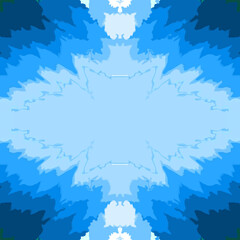 Abstract kaleidoscope design featuring symmetrical patterns. ideal for backgrounds or creative projects.