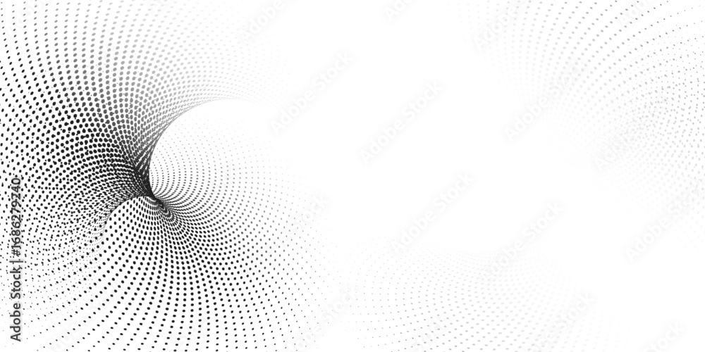 Aufkleber dotted gradient halftone background. horizontal seamless dots pattern in pop art style. abstract mod