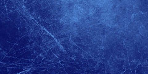 Abstract artistic blue wall textured design with rustic details, creative rough patterns, decorative surface background, modern grunge texture style for contemporary interior.
