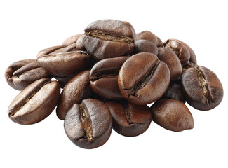 Roasted coffee beans clustered together (3)