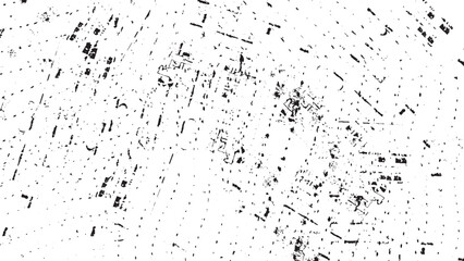 Overlay Textures Set Stamp with Grunge Effect. Old Damaged Dirty Grainy Scratches Distressed Black Texture Vector.