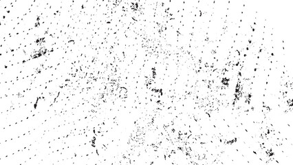Old Grunge Texture Overlay Set. Dirty Grainy Scratches Stamp Effect Distressed Black Vector Textures.