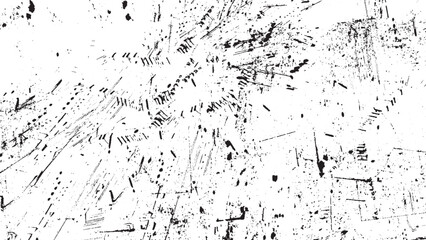 Rustic Gray Rectangular Grunge Texture. Rough Wall Design with Dirty Eroded Vintage Background Vector.