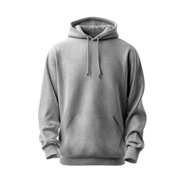 Light gray hoodie, front view (6)