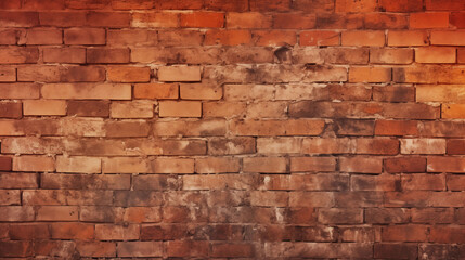 Obraz premium Old brick wall texture for architecture and interior design. Realistic high quality background element
