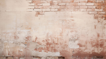 Old brick wall texture for architecture and interior design. Realistic high quality background element