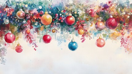 Colorful hanging ornaments for festive indoor decoration