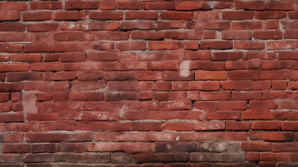 Fototapeta premium Old brick wall texture for architecture and interior design. Realistic high quality background element