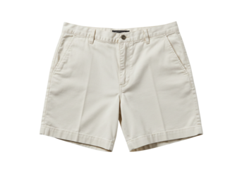 Off white cotton shorts casual summer menswear apparel