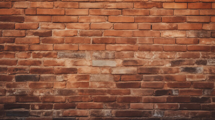 Obraz premium Old brick wall texture for architecture and interior design. Realistic high quality background element