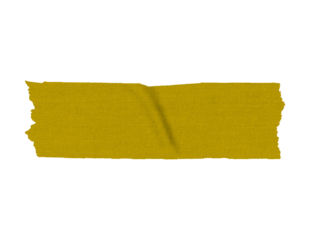 Yellow Tape isolated cutout