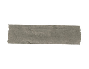 Gray or Black Tape isolated cutout
