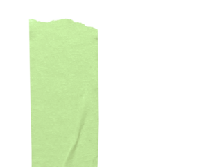 Green Crumped tape Cutout