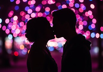 夜灯の接吻