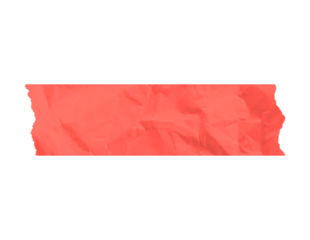 Red Tape isolated cutout
