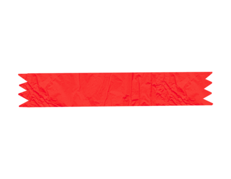 Red Tape isolated cutout