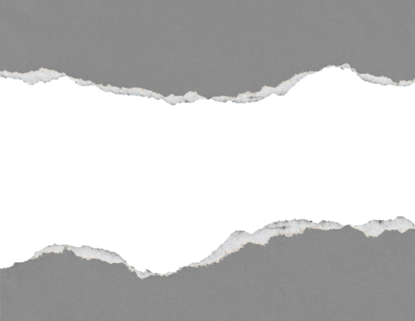 Gray Crumpled, Torn White Paper Texture