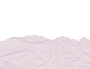 Pink Crumpled, Torn White Paper Texture