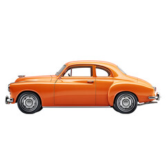 Fototapeta premium Modern Car Isolated