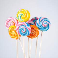 Colorful Lollipop Candies Backlit Colorful Lollipop Candies Backlit Colorful Lollipop Candies Backlit