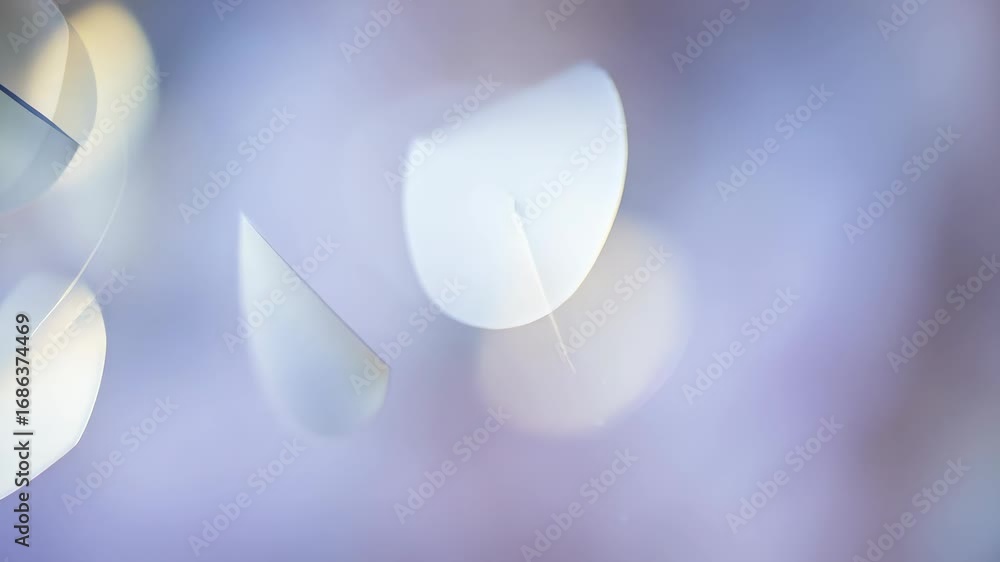 Poster abstract multicolored bokeh lights with soft glow and blurred background