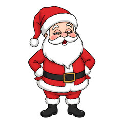 Funny Santa Claus png 
