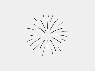 Obraz premium abstract background vector of firework
