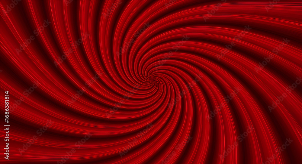 Poster red spiral abstract pattern with dynamic lines. abstract spiral design for background use. abstract 