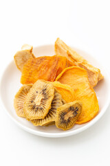 ドライフルーツ　白バック