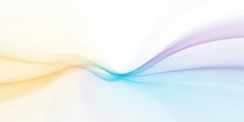 Fototapeta premium Abstract digital art featuring a smooth, flowing blue and pink wave pattern with a subtle light gradient