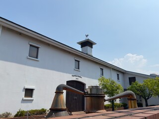 江井ヶ嶋酒造のレトロな風景
