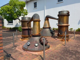 江井ヶ嶋酒造のレトロな風景
