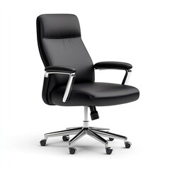 Office chair showcase modern workplace product photography indoor setting perspective ergonomic design for comfort