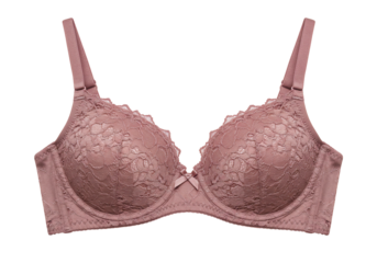 Dusty rose lace bra lingerie apparel soft comfortable undergarment