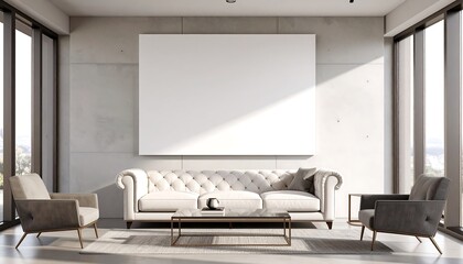 Modern living room interior