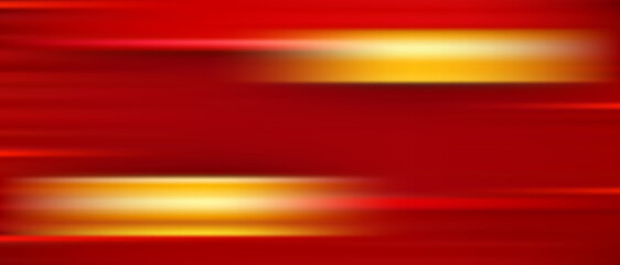 Abstract Red and Gold Motion Blur Background
