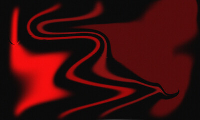 Abstract red and black background with a wavy pattern creating a modern and artistic design for...
