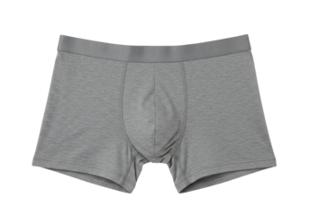 Grey boxer shorts underwear apparel clothing mens