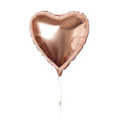 Rose gold heart-shaped balloon (1)