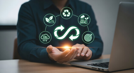 Sustainable business strategies driving innovation and growth with circular economy principles