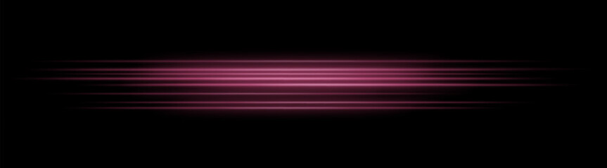 Streak. Dense horizontal lines arranged in wide composition. Glowing gradient effect creates dynamic movement and illumination across dark space.