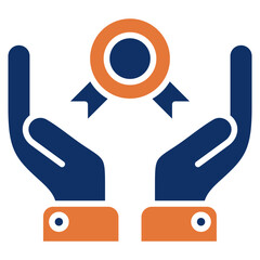 Branding solid color icon