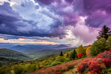 Obraz premium autumn in the mountains