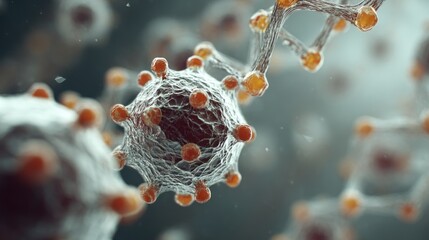 Molecular Structure Depiction: A Detailed Examination of Microscopic Life