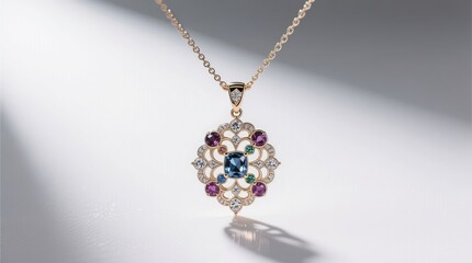 Luxury Jewelry Design. Professional Product Photo, Diamond