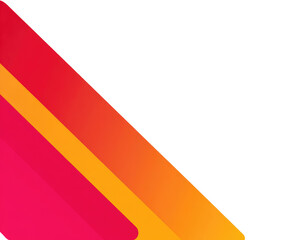 Abstract geometric design with vibrant diagonal stripes.  Dynamic, colorful, and bold shapes meet in a diagonal arrangement.  Rich hues of orange, red, and pink.  Minimalist and modern