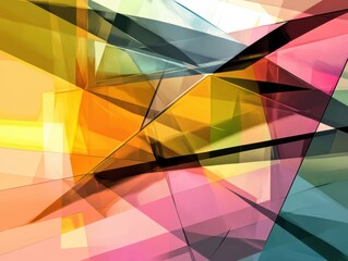 high resolution visual of Abstract background wallpaper line shape geometry gradient color illustration backdrop