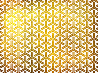 亀甲紋様の和風背景素材