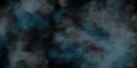 Smoke picture, soft focus, Abstract white smoke on cool grey color background. Sky and cloud formation rain black heavy stormy from natural phenomenon